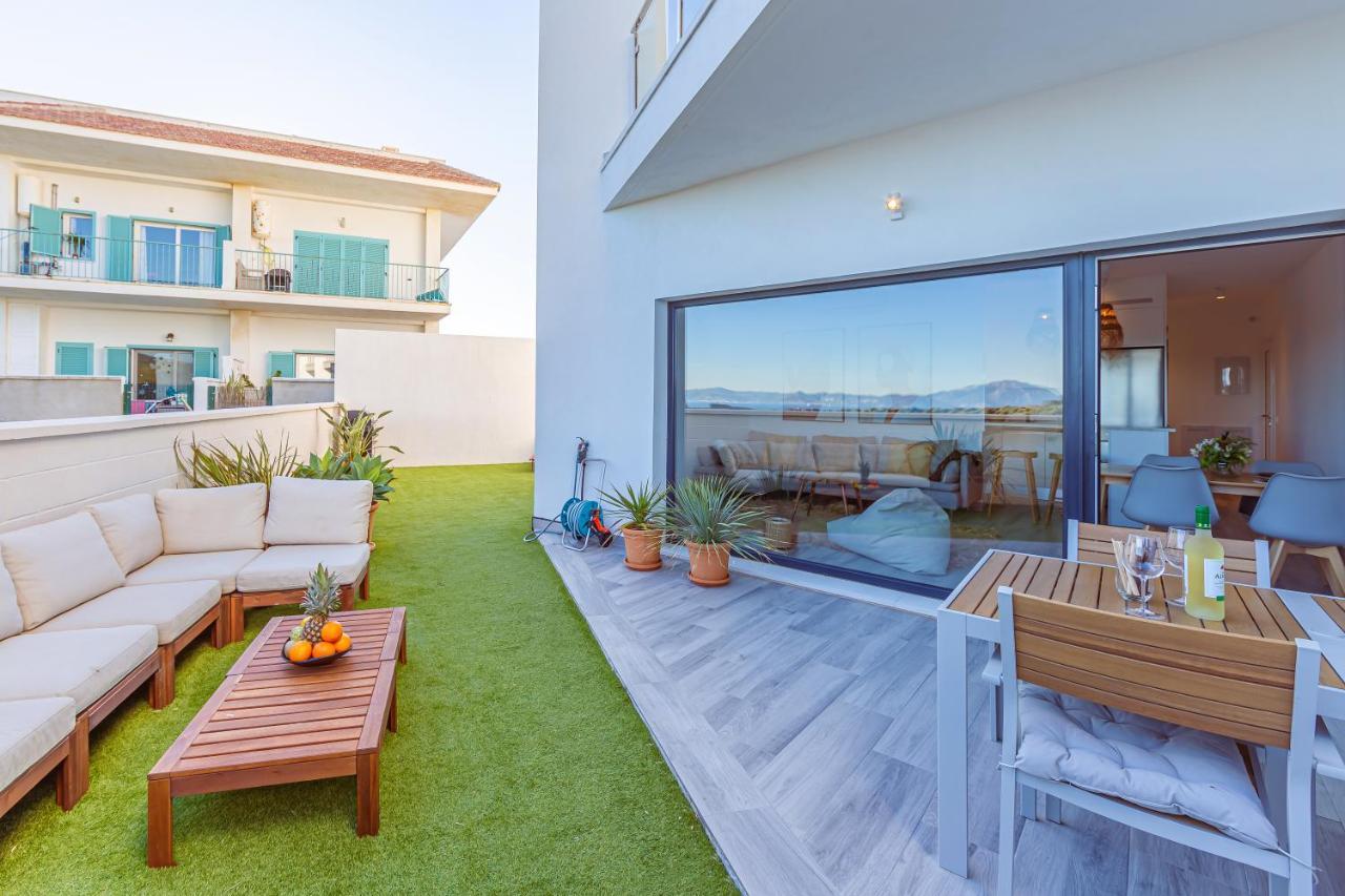 Jardin, Piscina Y Fibra Optica - Simplytarifa Apartment Bagian luar foto